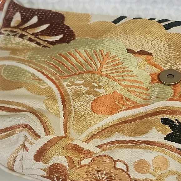 Japanese KIMONO Clutch Vintage Fabric Purse - Picture 3 of 11